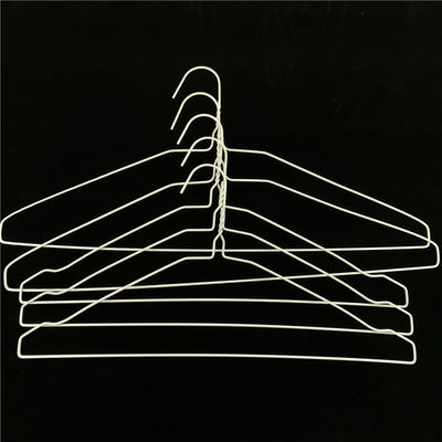 500pcs Per Carton Multi-Purpose White Metal Hangers for Organized and Tidy Closets