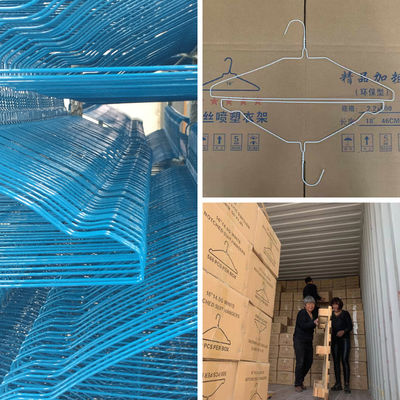 2.5mm Hanger Diameter Multi-Purpose White Metal Hangers Suitable for Industrial Commercial and Retail Hanging Applications