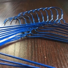 16inch 1.9mm Blue Color Wire Hanger For Dry Cleaners