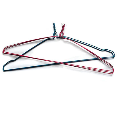 2.5mm Hanger Diameter Multi-Purpose White Metal Hangers Suitable for Industrial Commercial and Retail Hanging Applications