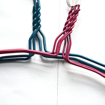 1.9mm/14.5gauge White Wire Hangers for Hanging Clothes 500pcs Per Carton