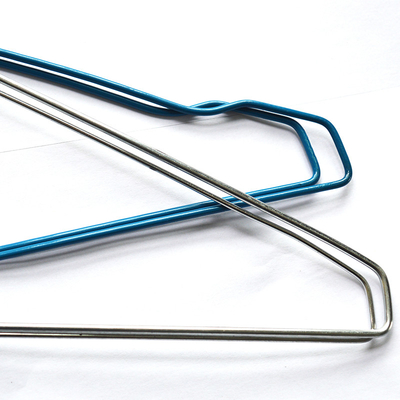 Smooth Surface Galvanized Wire Hangers 20.5cm Height 8x10 Aperture Sturdy and Durable