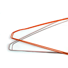 Steel Smooth Finish 500 Pack Coated Wire Hanger