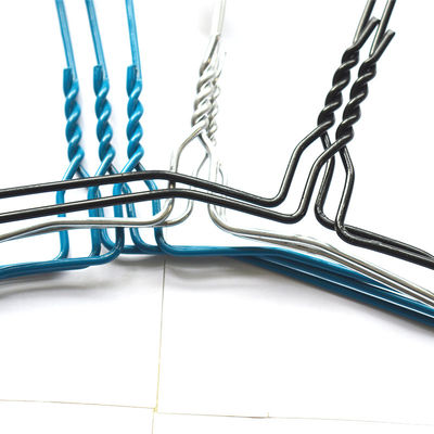 Sturdy And Durable Steel Coat Hangers Made From Galvanized Wire Offering Strong Support For Garment Display And Storage