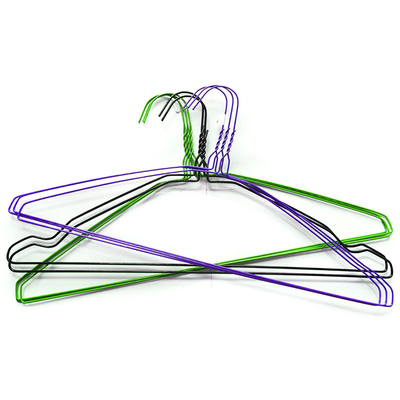 ClothesCare 16-Inch 14.5Guage Laundry Wire Hanger, Powder Finish for Commercial Use"