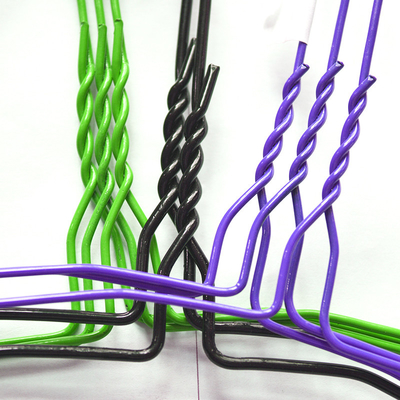 ClothesCare 16-Inch 14.5Guage Laundry Wire Hanger, Powder Finish for Commercial Use"