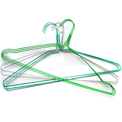 Container Loading 2500 Boxes Wired Cloth Hanger Durable Metal Wire Clothes Hanger Perfect for Garment Shops and Warehouse