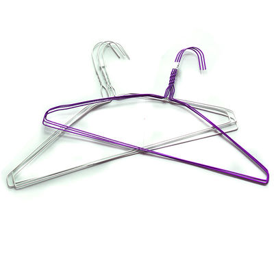 16inch 1.9mm/14.5gauge Metal White Laundry Wire Suit Hanger For Sale