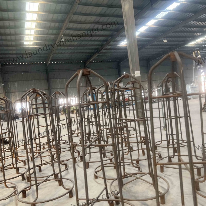 Powder Coating Metal Wire Hanger , Durable Diameter 1.9mm Wire Shirt Hangers