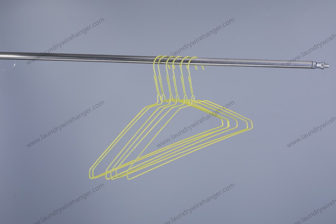 White Coated White Wire Hangers 1.9mm 14.5 Gauge Wire Hangers Perfect for Retail Garment Displays Dry Cleaning and Storage