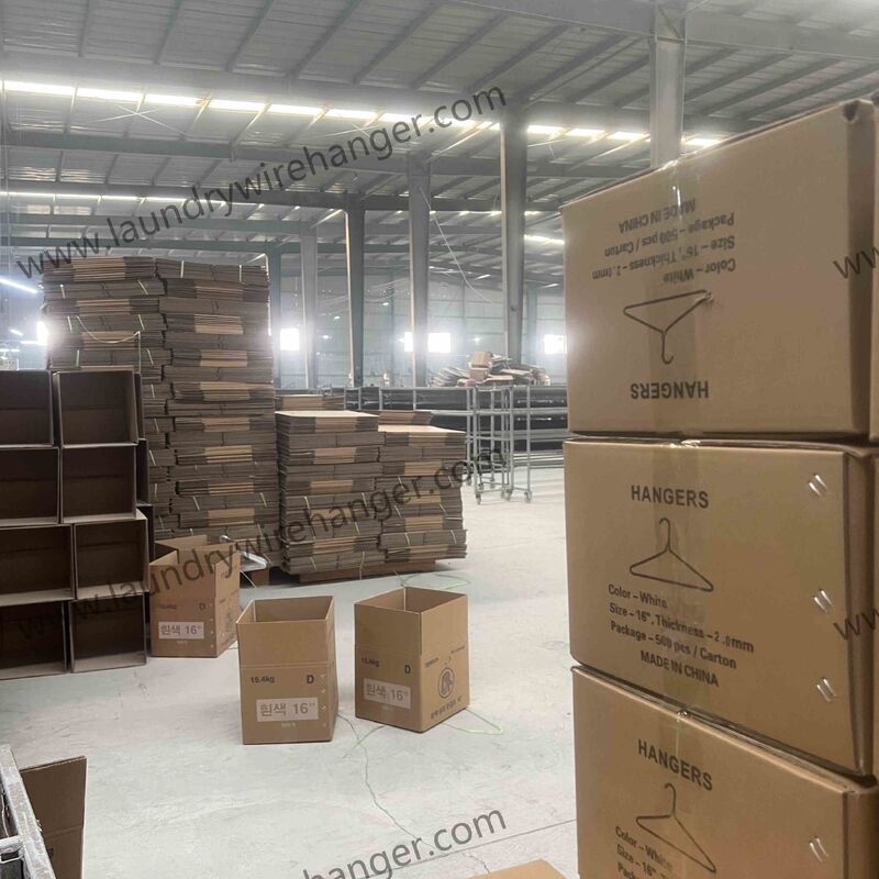 Low Carbon Steel Powder Coating Laundry Wire Hanger Rust Resistant 2 Weeks Production Time Designed for Commercial Laundry