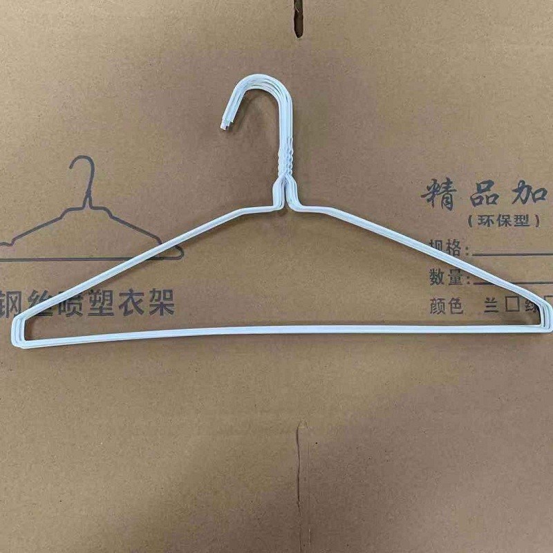 Wire Diameter 2.2 Mm Laundry Wire Hanger Production Time 2 Weeks Designed for Streamlined Laundry Processing and Storage