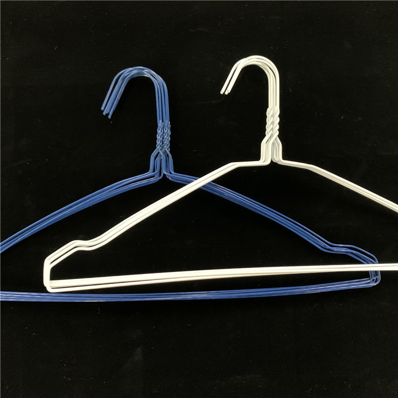 Modern 14.5 Gauge Clothes Wire Hanger For Heavy Clothing  500pcs Per Box