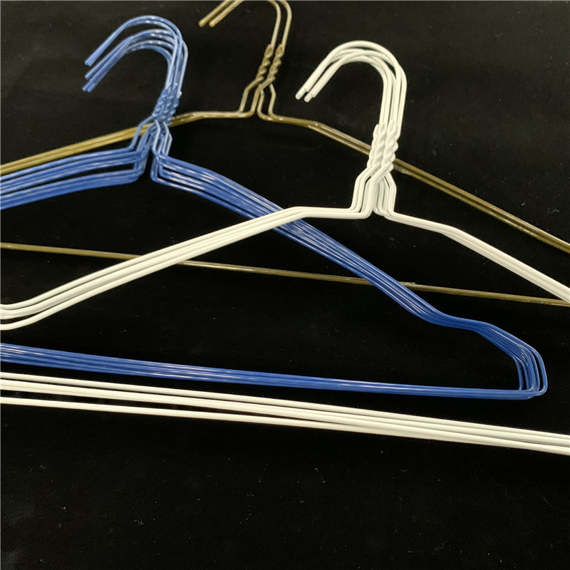 Lead Free Steel Wire Clothes Hangers , Portable Laundry Room Clothes Hanger