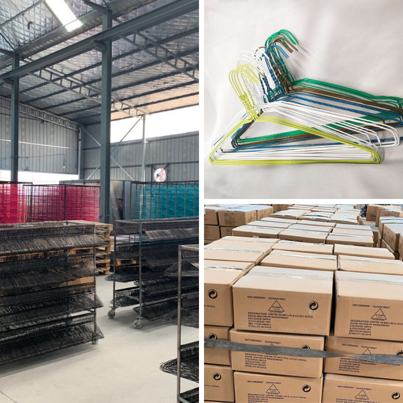 300 Boxes A Day Wired Cloth Hanger and Performance 10.5kgs Per Box Carton Weight
