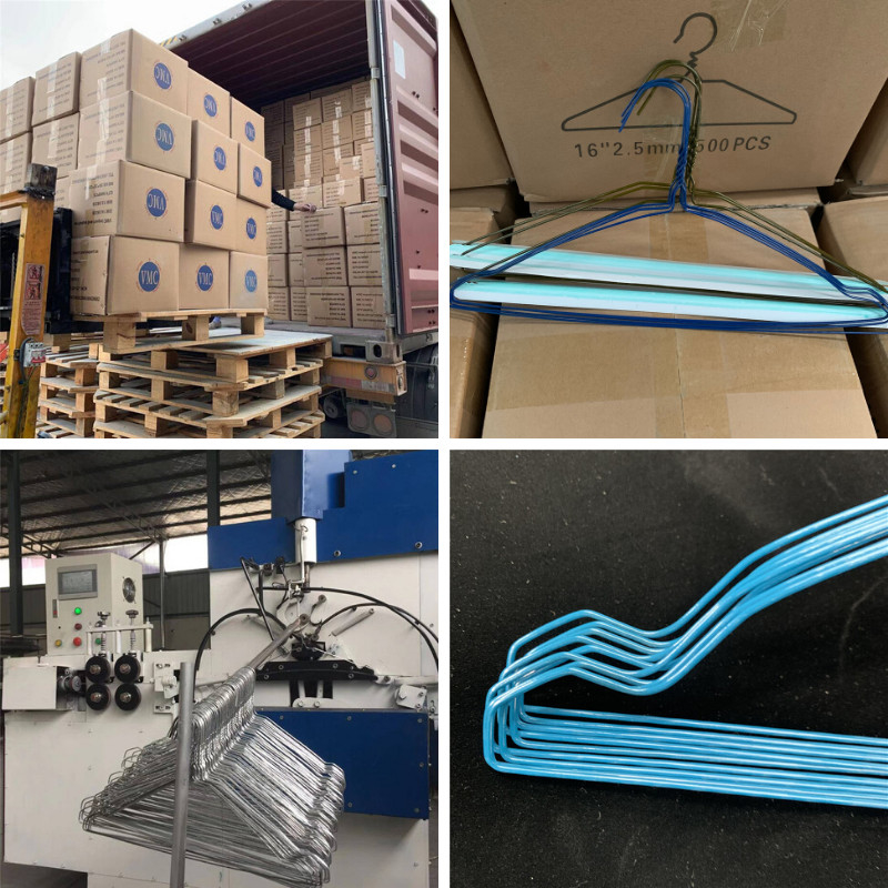 16/18 Inches Dry Cleaning Hanger Sturdy Wire and Wide Width