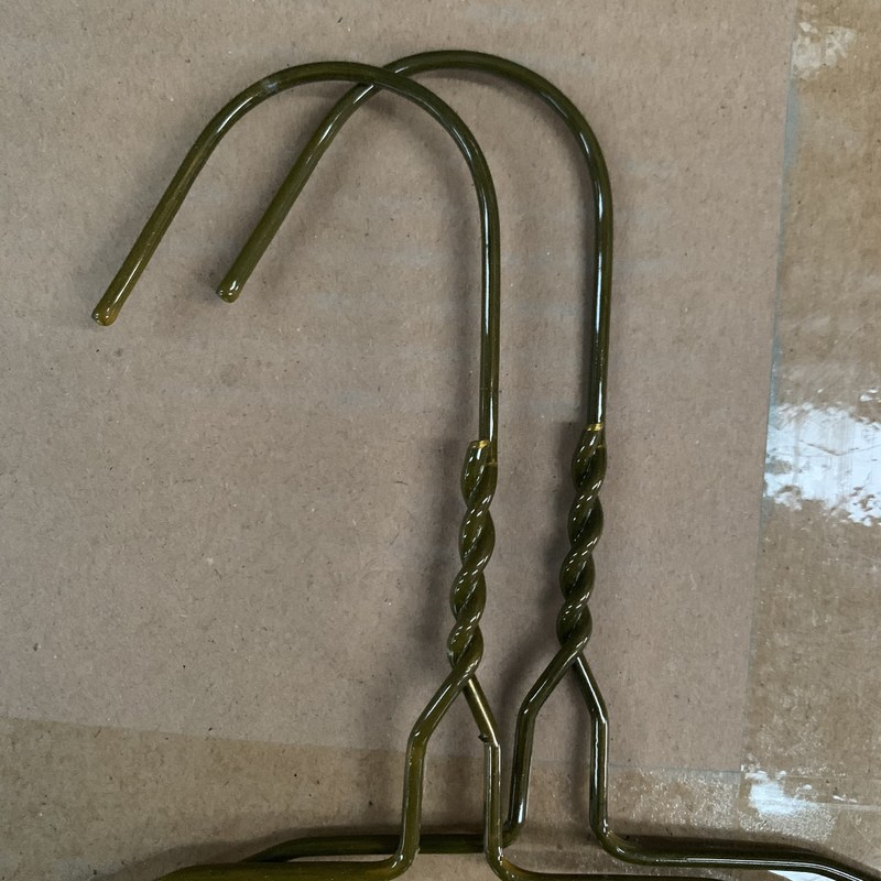 Diameter 1.9mm 14.5gauge White Wire Hangers 14kgs Load Capacity Suitable For All Types Of Clothing Designed For Hanging