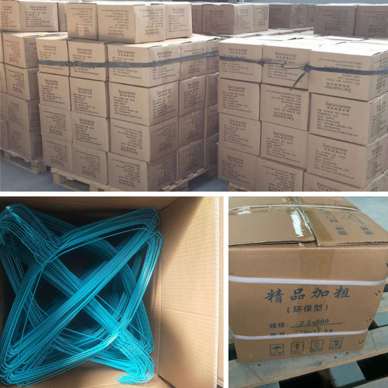 16 Inch 1.9mm Wire Coat Hangers , Powder Coated Dry Cleaner Pants Hangers